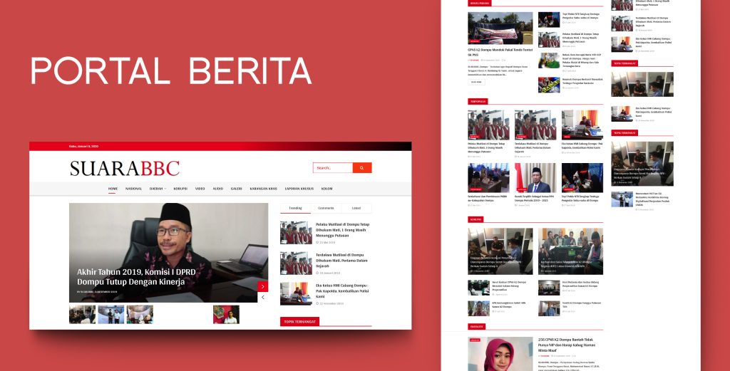6. Demo Website - Portal Berita