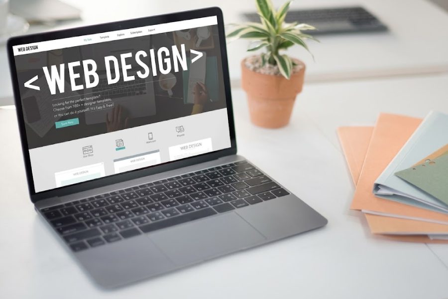 contoh hero section pada website