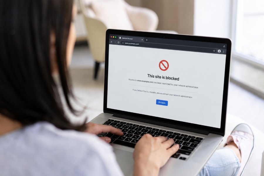 situs terblokir di chrome
